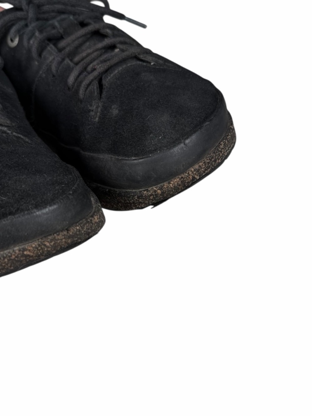 Birkenstock HONNEF LOW Black Suede Leather Size 39- US Womens-8 Mens-6 - Picture 5 of 13